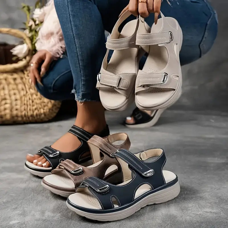 Lira™ | Sandalias Cómodas de Cuña para Mujer