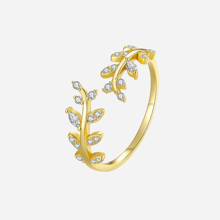 Kaelirisse | Anillo de Circonita en Oro de 18 Quilates
