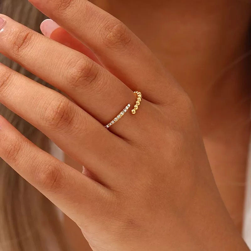 Sereliette | Anillo de Oro de 18K con Brillantes