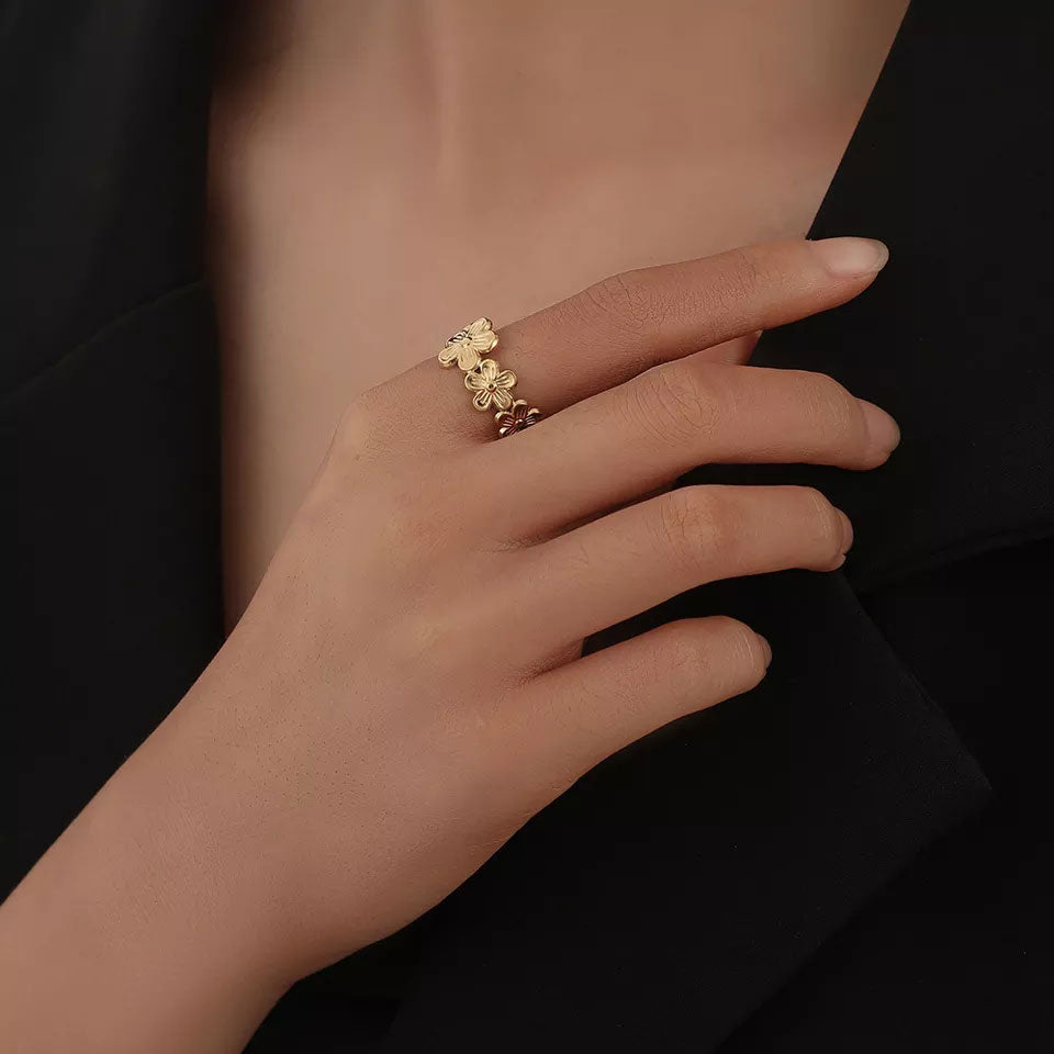 Thalireine | Anillo de Oro de 18 Quilates