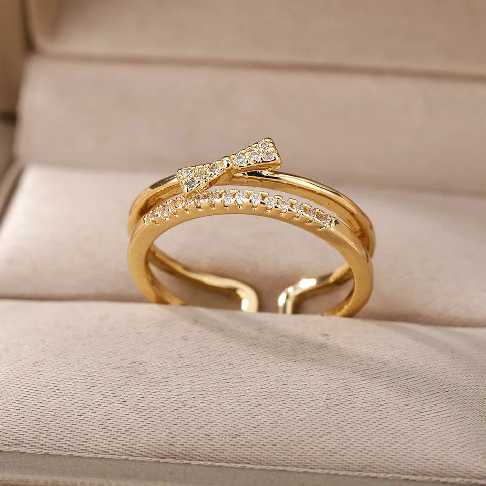 Maurelynn | Anillo de Oro de 18 Quilates