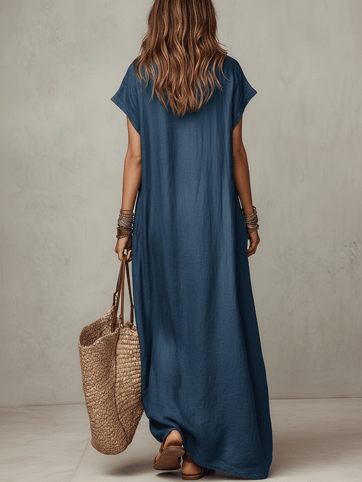 Aurora™ | Vestido maxi bohemio de caída fluida sin esfuerzo