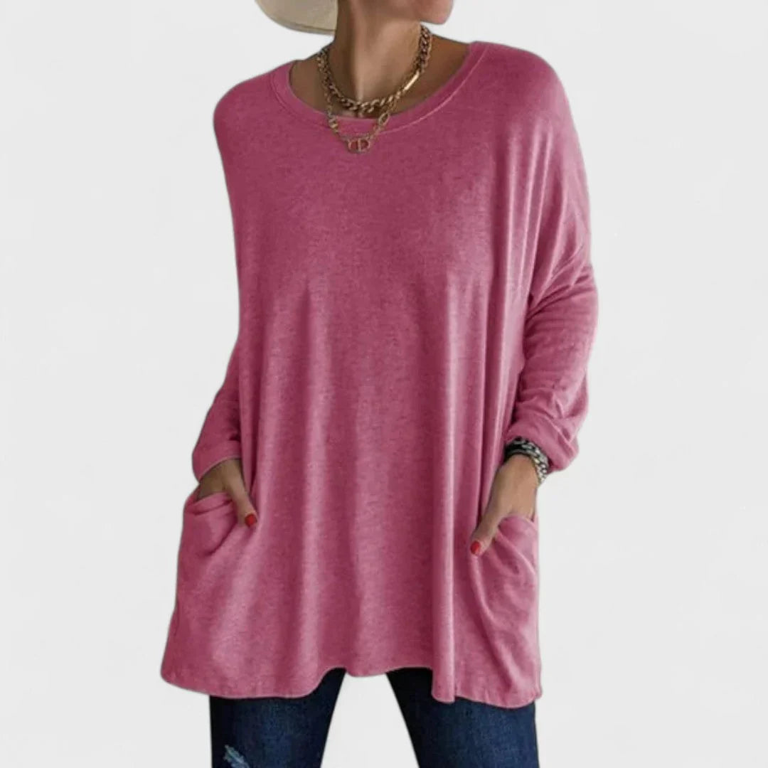 Oriana - Sudadera ligera de corte relajado