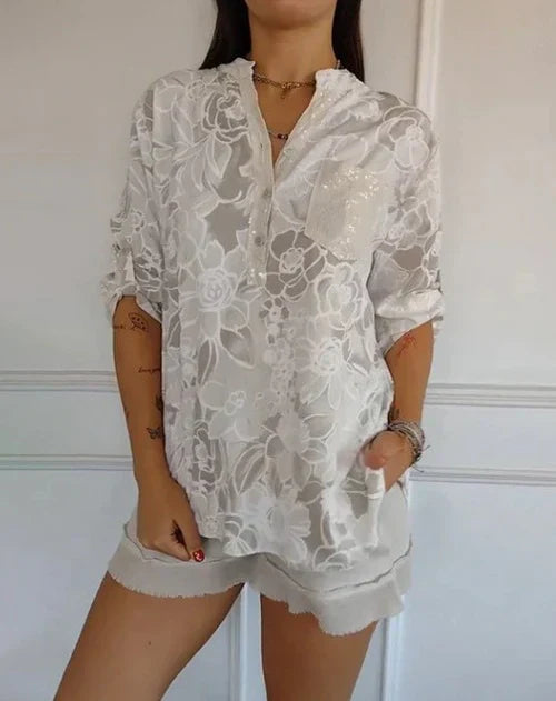 Leti™ | Blusa con estampado floral