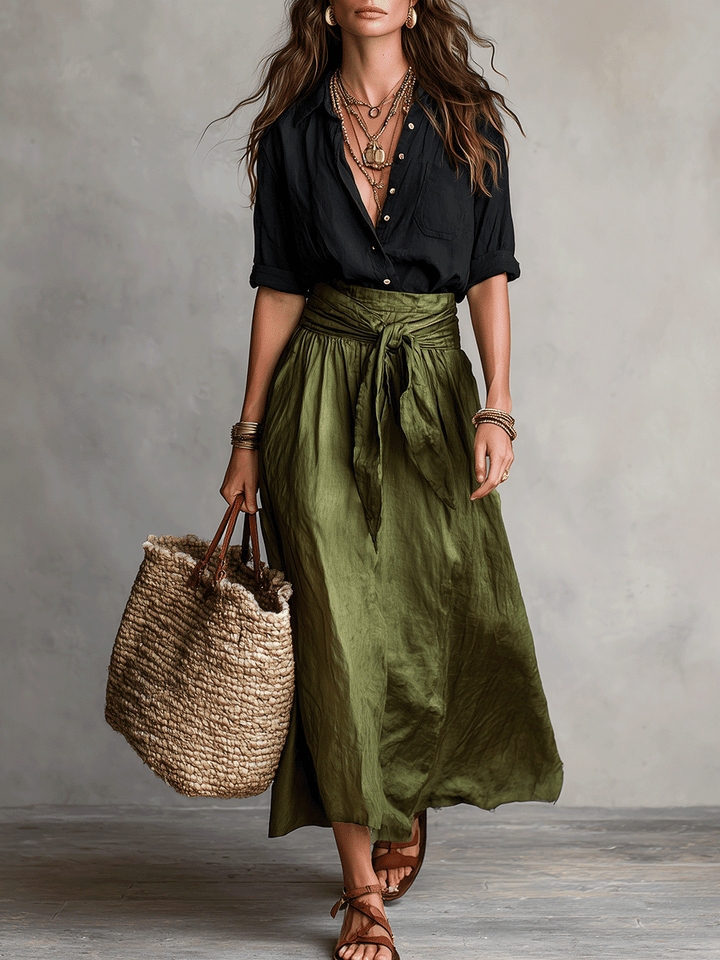 Lucia | Conjunto de Falda Boho de Elegancia Sin Esfuerzo