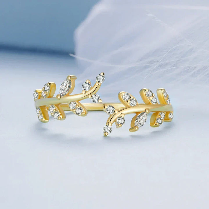 Kaelirisse | Anillo de Circonita en Oro de 18 Quilates