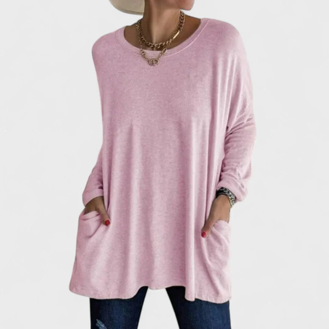 Oriana - Sudadera ligera de corte relajado
