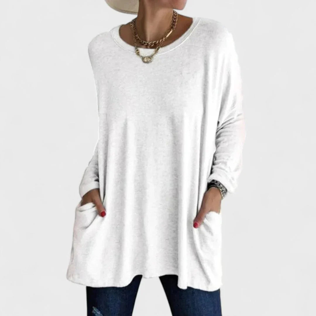 Oriana - Sudadera ligera de corte relajado
