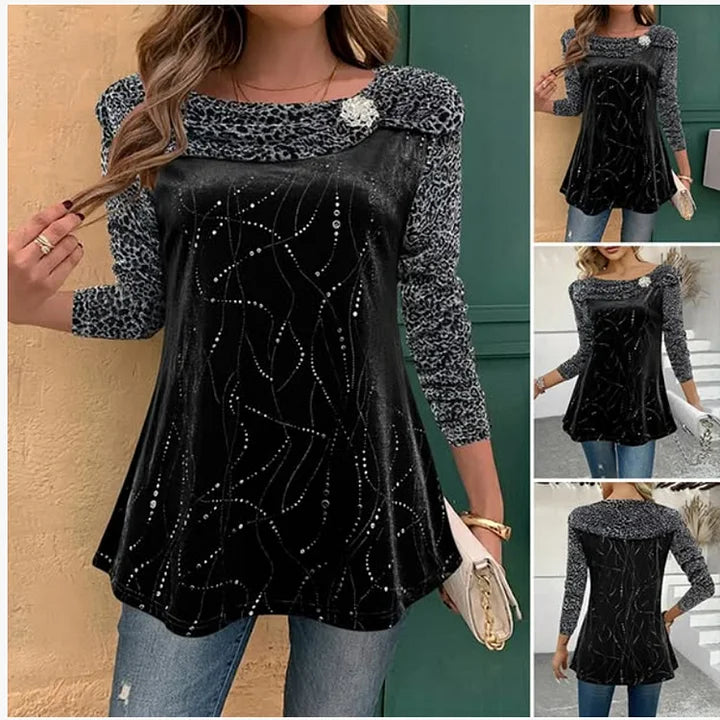 Linora™ | Blusa casual elegante con detalles refinados