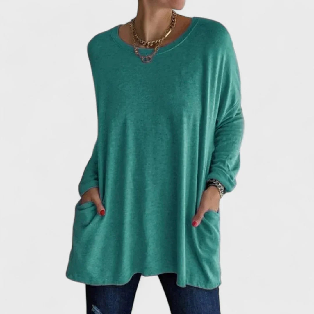 Oriana - Sudadera ligera de corte relajado