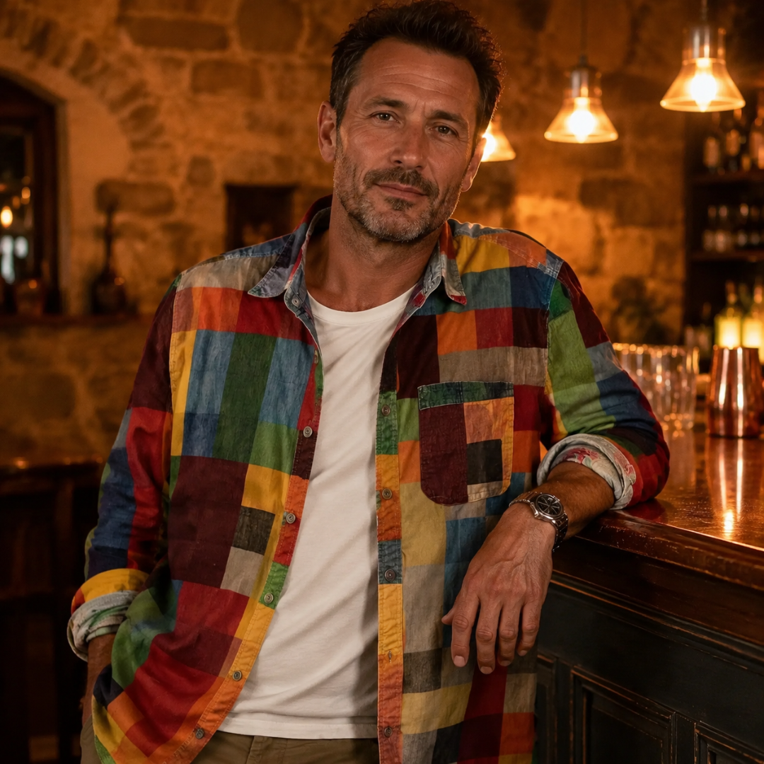 Arturo | Camisa de Mosaico