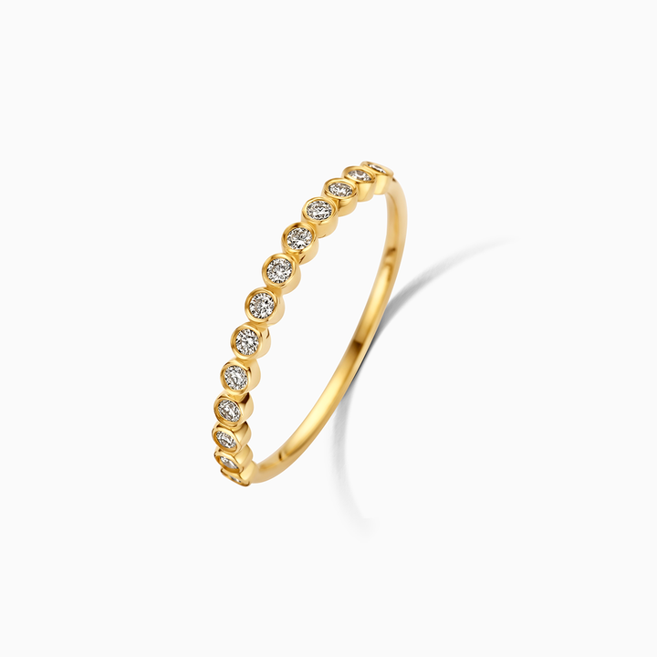 Isavianne | Anillo de Diamante en Oro de 18 Quilates