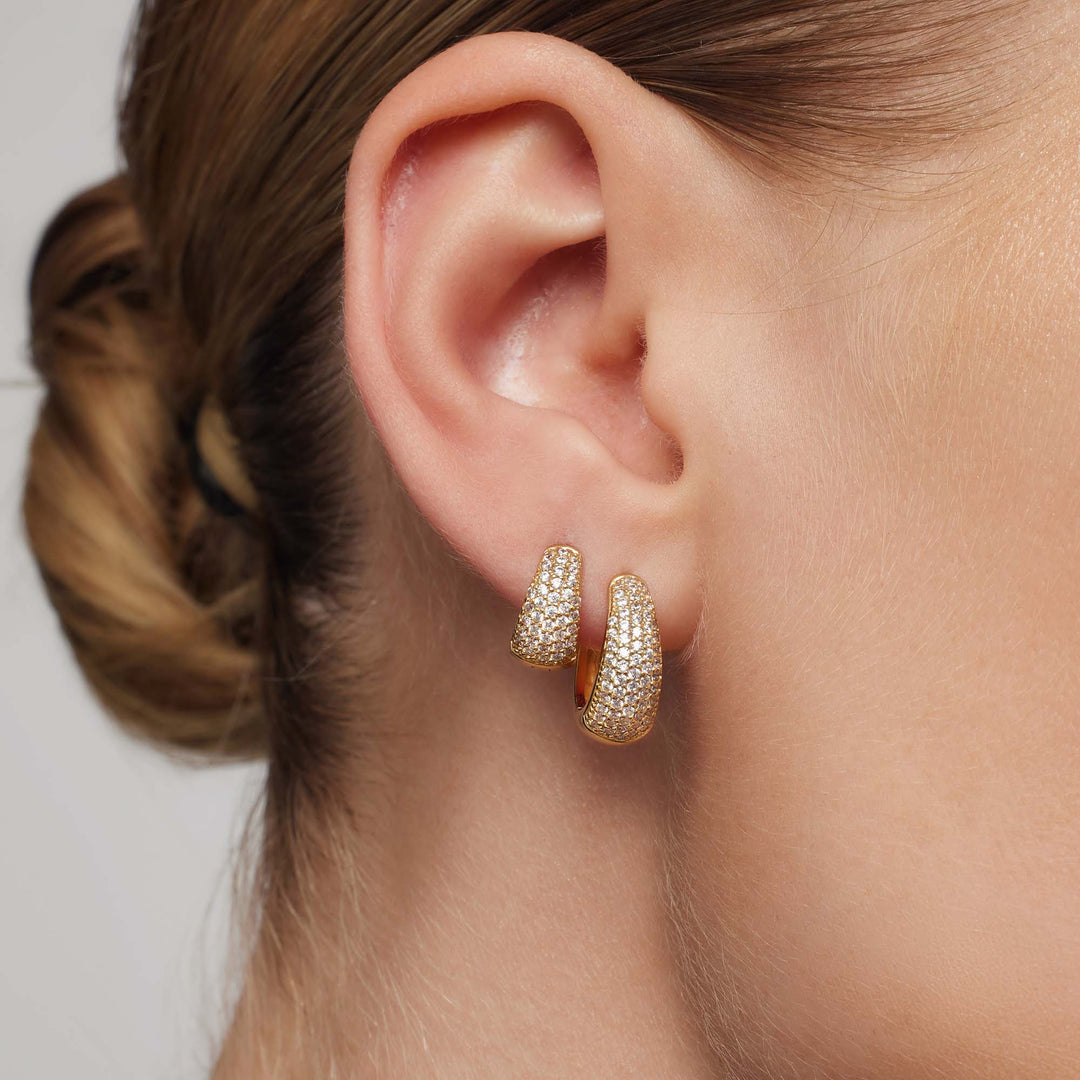 Venazelle | Pendientes de Oro de 18 Quilates