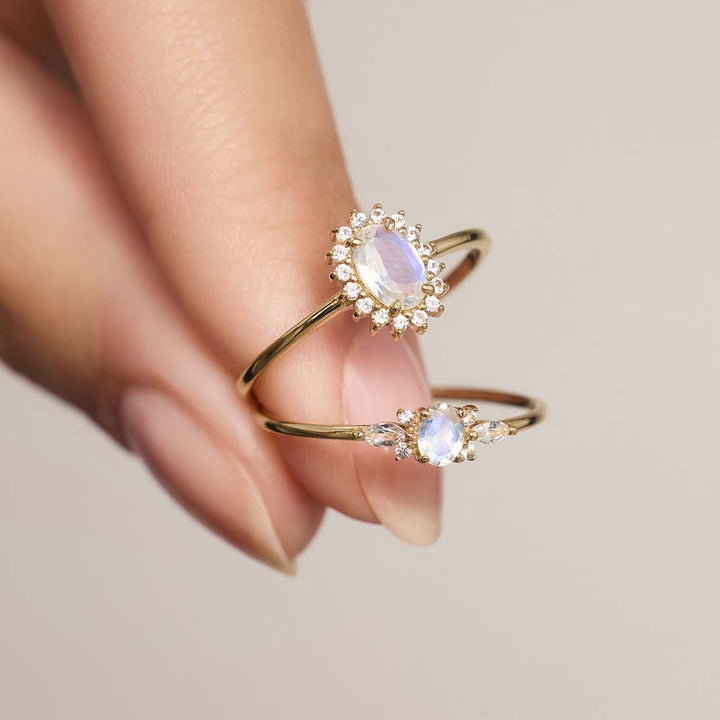 Lioravelle | Anillo de Diamante Violeta en Oro de 18 Quilates