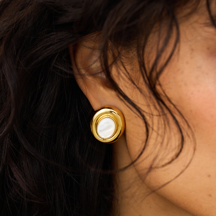 Ameliyana | Pendientes Aro de Oro de 18k