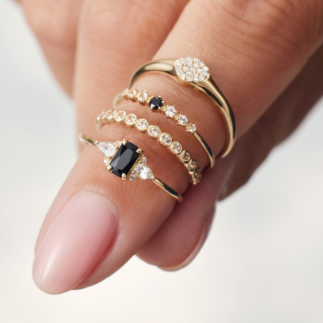 Isavianne | Anillo de Diamante en Oro de 18 Quilates