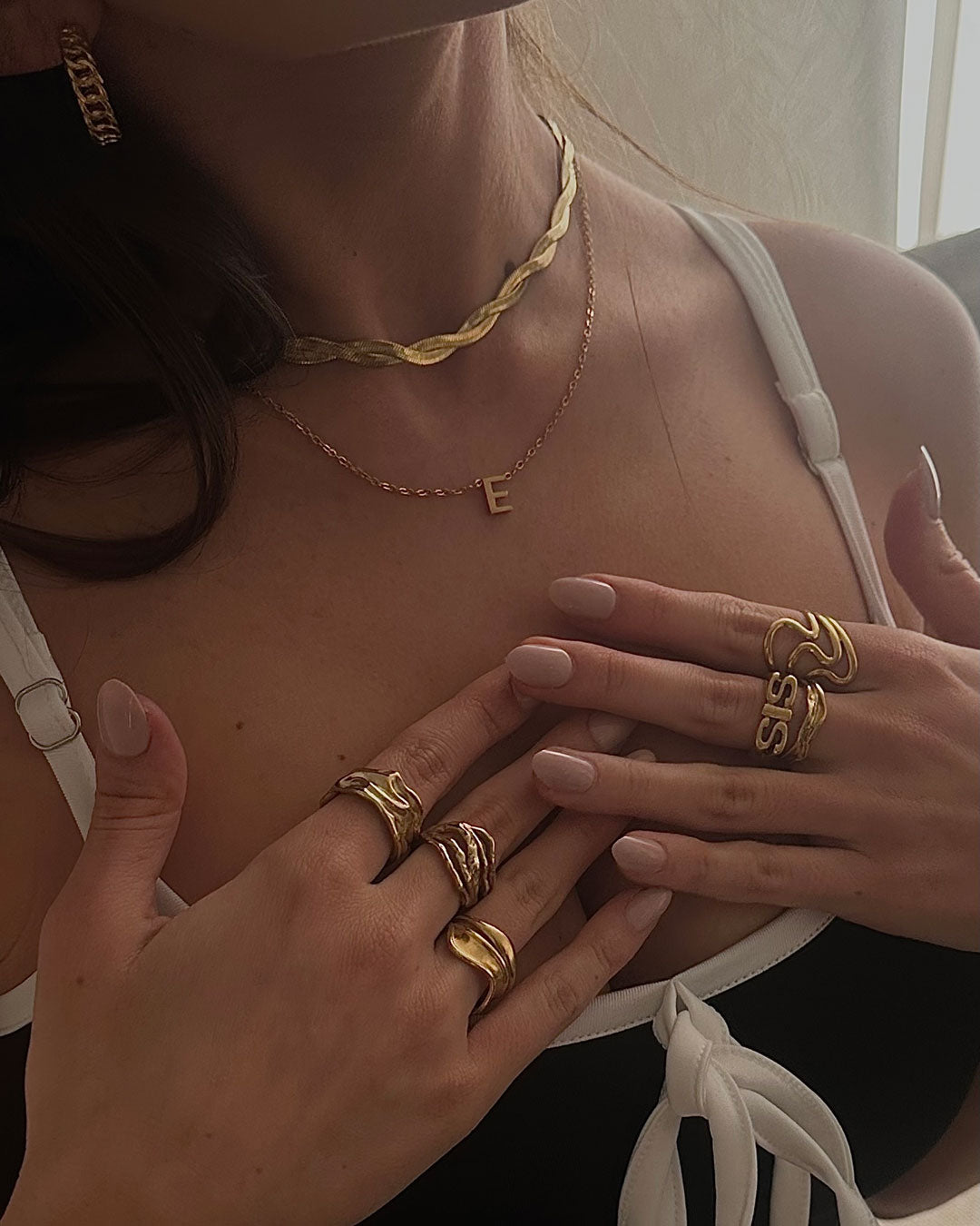 Jaylinette | Gran Anillo de Oro de 18K