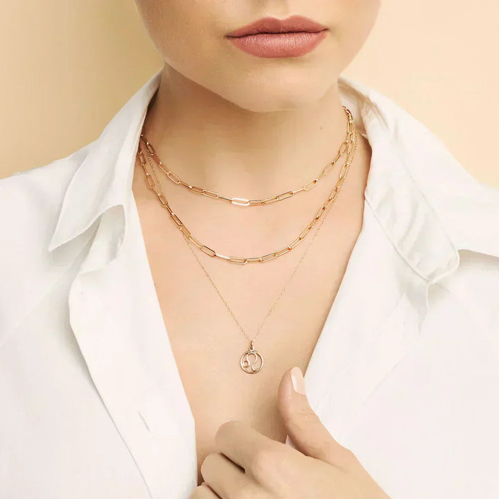 Rosalyette | Collar Zodiacal en Oro de 18k