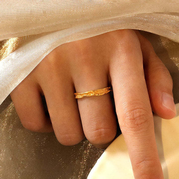 Zianaleigh | Anillo de Oro de 18 Quilates