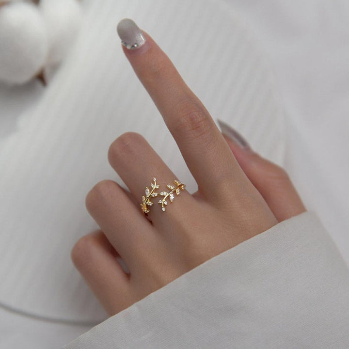 Kaelirisse | Anillo de Circonita en Oro de 18 Quilates