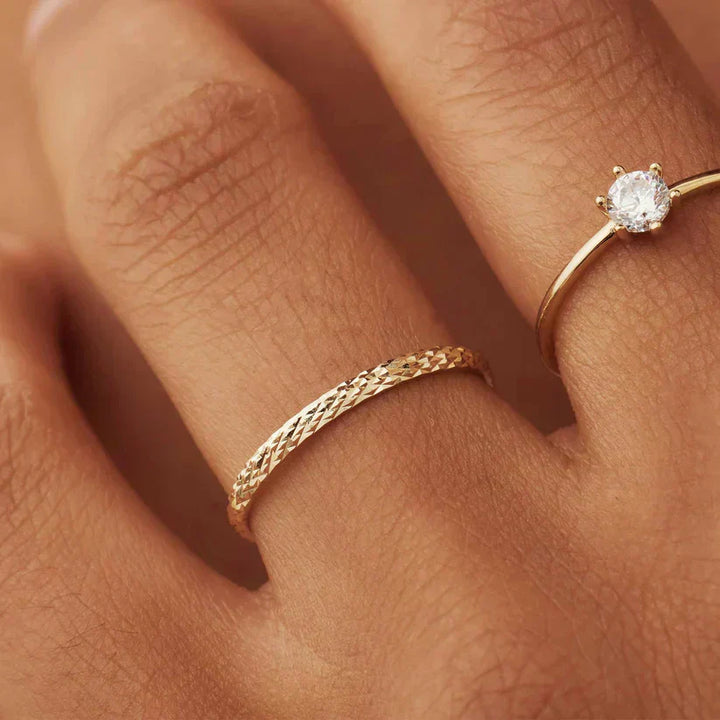 Nerivelle | Anillo de Oro de 18 Quilates