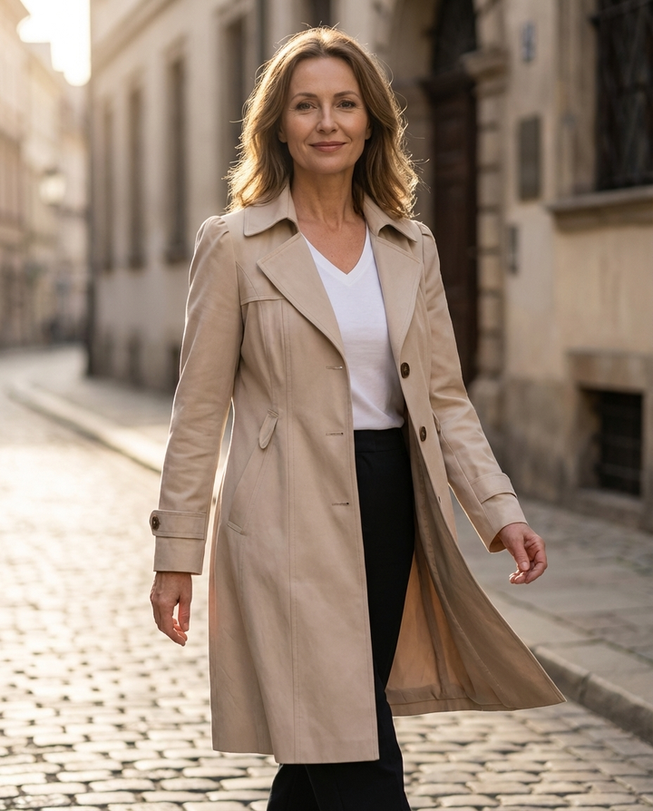 CATERINA™ | ABRIGO VINTAGE ELEGANTE
