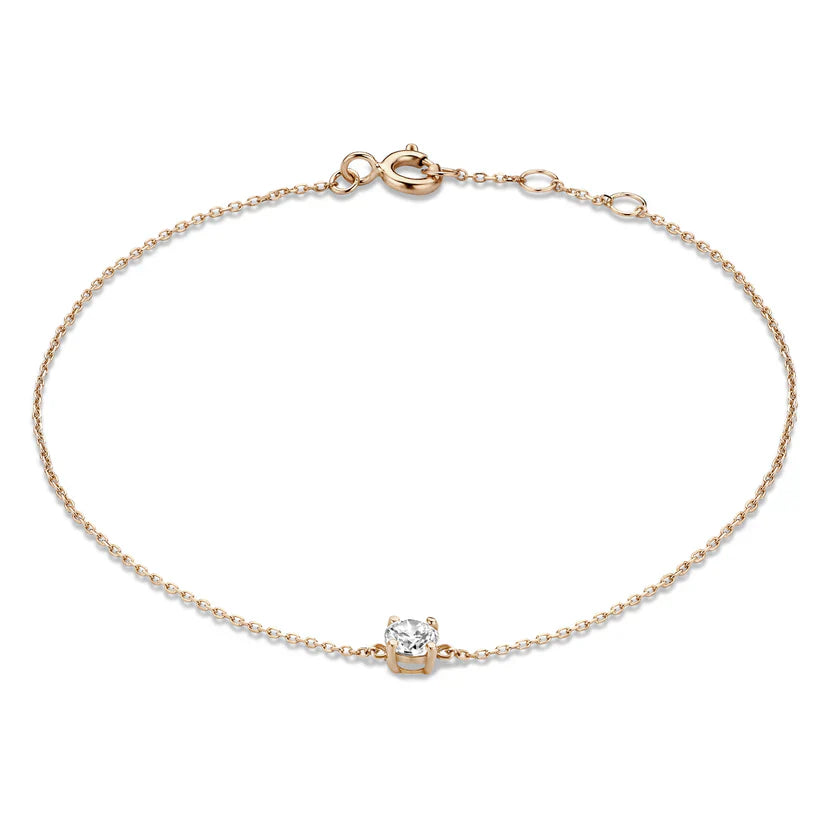 Dalynette | Pulsera de Moissanita en Oro de 14k