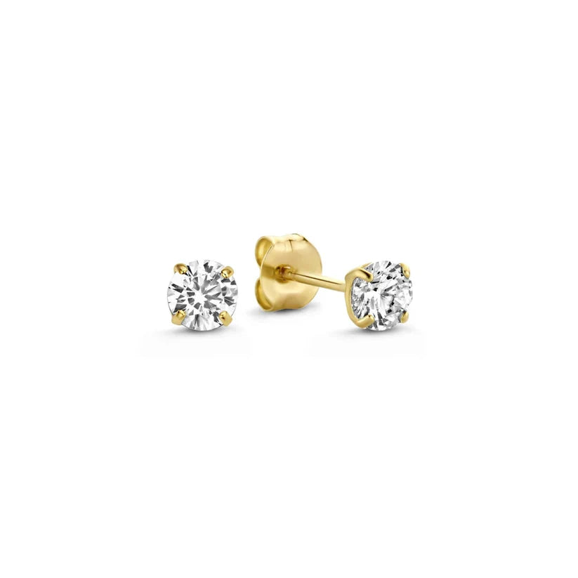 Syrenellee | Conjunto de Pendientes de Oro de 14k