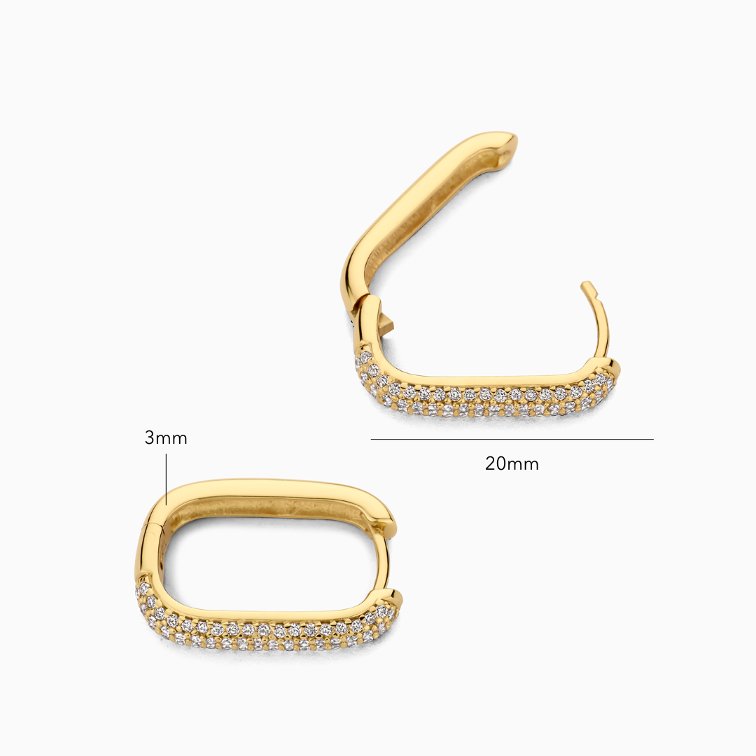 Arizaleth | Pendientes de Oro de 18 Quilates