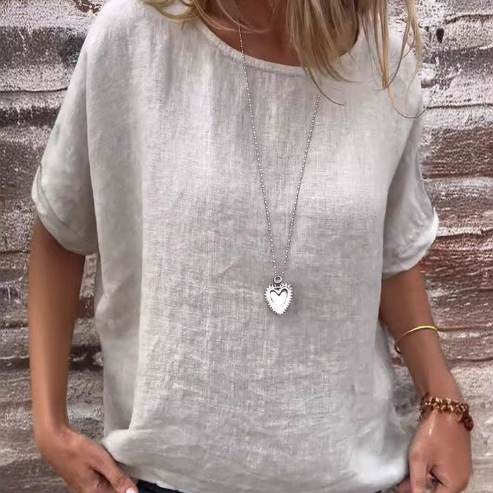Elia™ | Blusa fresca con estilo natural y relajado