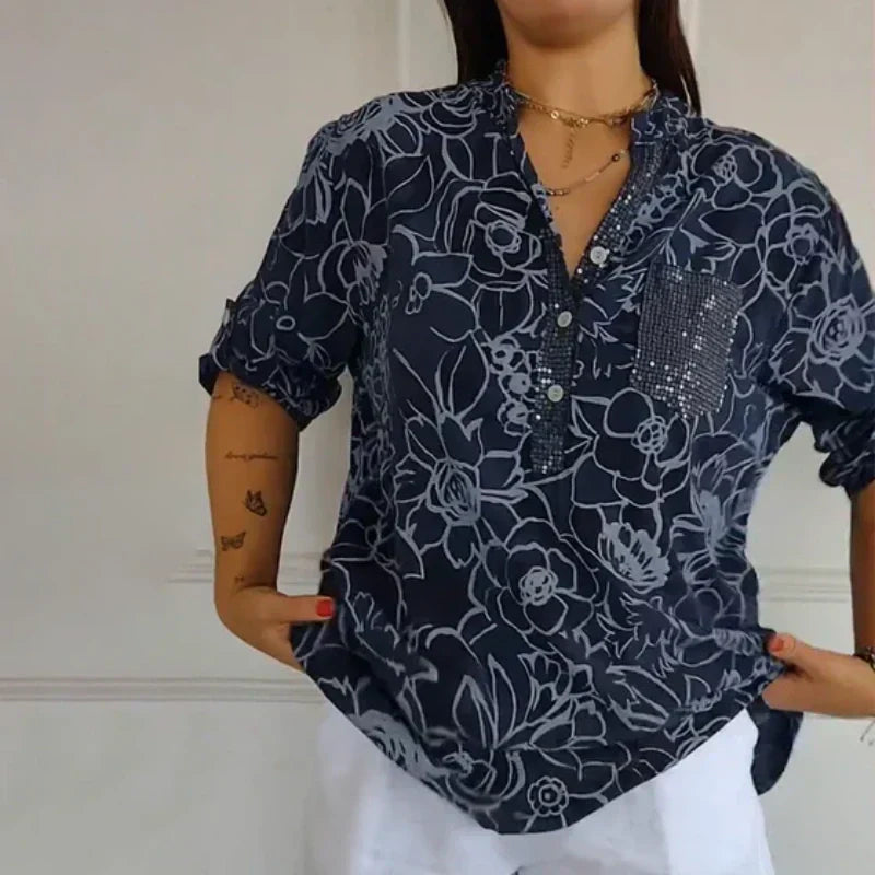 Leti™ | Blusa con estampado floral